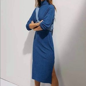 Anthropologie Mariah Ribbed Knit Maxi Dress